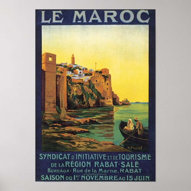 Póster Le Maroc (Frente)