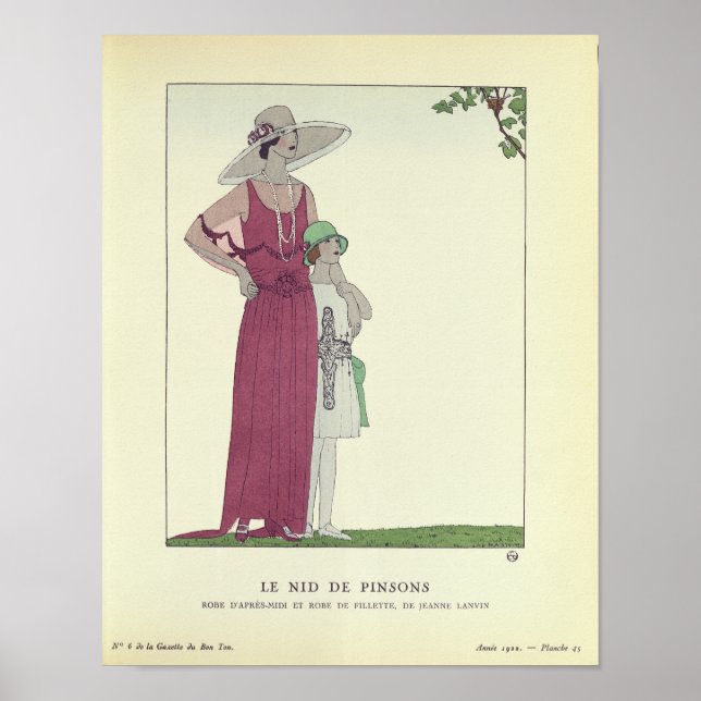 Poster Le Nid de Pinsons (Frente)