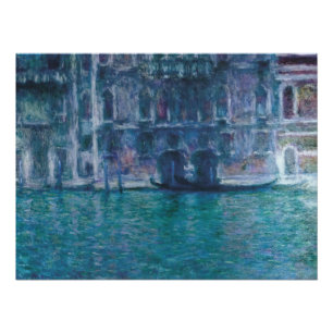 Póster Le palais da Mula Claude Monet Poster