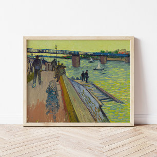 Poster Le Pont de Trinquetaille Vincent van Gogh