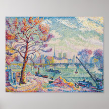 Le Pont Des Arts Paris | Paul Signac |