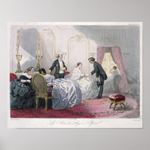 Poster Le Salon de loge a l'Opera