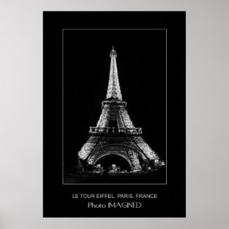PÓSTER LE TOUR EIFFEL, PARIS, FRANÇA