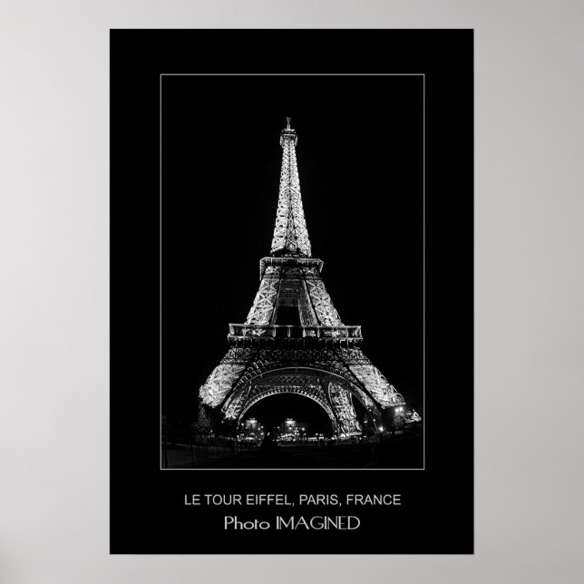 PÓSTER LE TOUR EIFFEL, PARIS, FRANÇA (Frente)