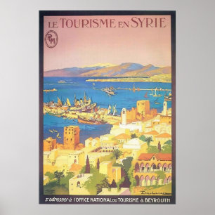 Poster Le Tourisme en Syrie