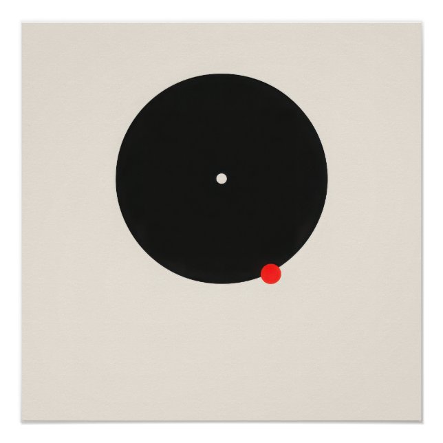 Póster Le Vinyle Minimal - Poster (Frente)