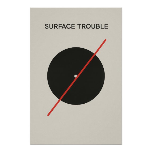 Póster Le Vinyle Minimaliste - Poster (Frente)