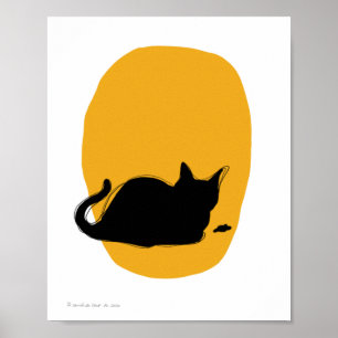 Poster Le Vomit de Chat
