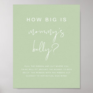 Poster LEAH Vibrant Pastel Quão Grande É Seu Jogo De Belg