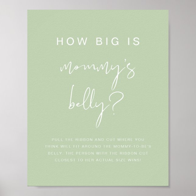 Poster LEAH Vibrant Pastel Quão Grande É Seu Jogo De Belg (Frente)