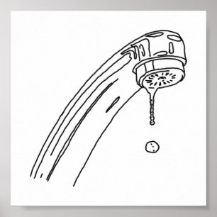 Poster Leaky Faucet