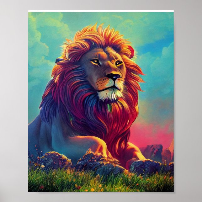 Poster Leão (Frente)