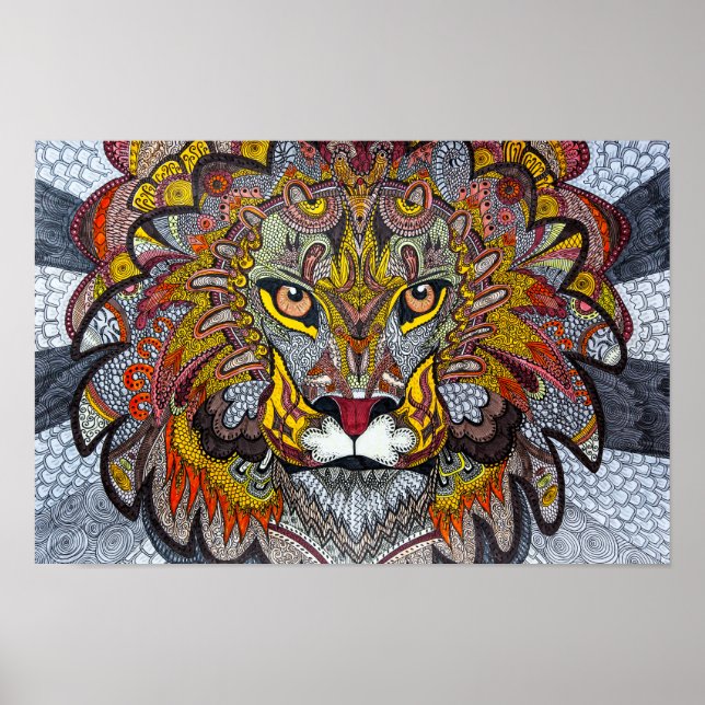 Póster Leão (Frente)