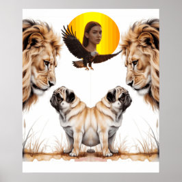 Poster leão 