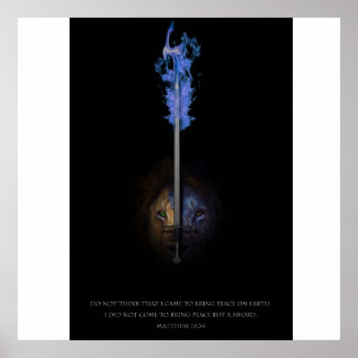 Poster Leão de Judah e a Espada da Rigidez