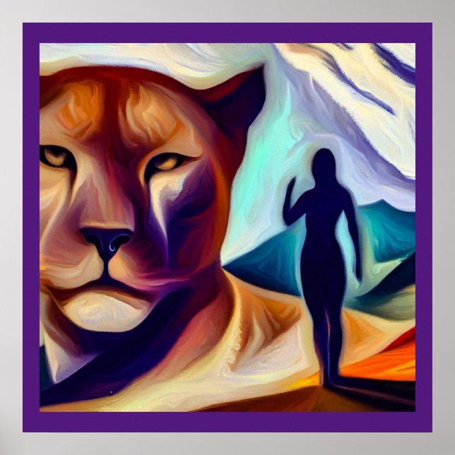 Poster Leão-De-Montanha (1) (Frente)