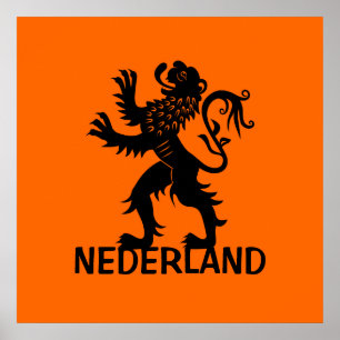 Poster Leão de Nederland