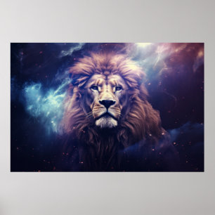 Poster Leão Selvagem Selvagem Selvagem Selvagem Selvagem