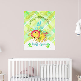 Poster Leão Sonhos Doces