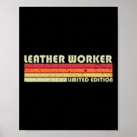 Leather Worker Funny Job Profissão De Título De An