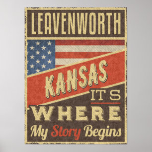 Poster Leavenworth Kansas