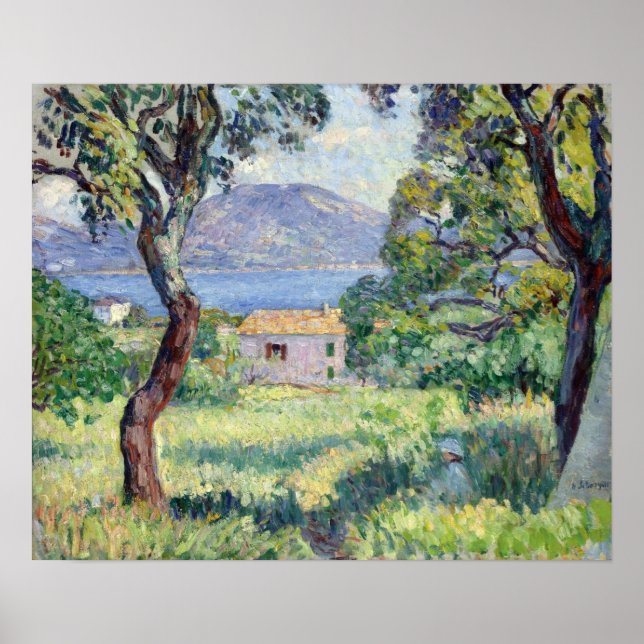 Poster Lebasque - Vista de Esterel 1907 (Frente)