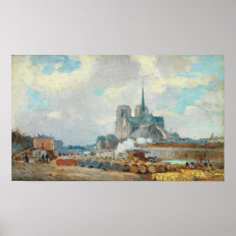 Poster Lebourg - Paris Notre Dame