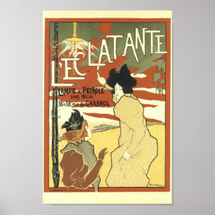 Poster Le'Clatante Vintage Publicidade Francesa