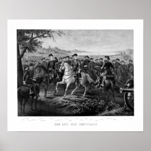 Poster Lee e seus generais