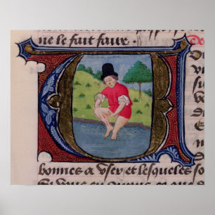Poster Leeching, 'de Traite de Medecine'