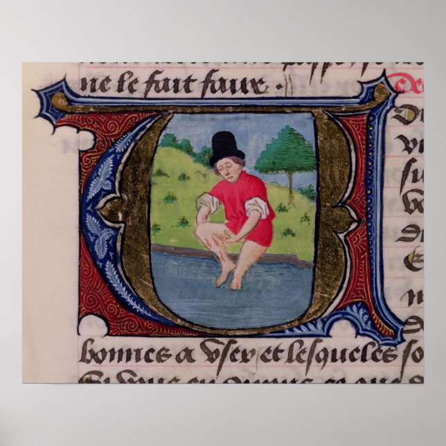 Poster Leeching, de Traite de Medecine (Frente)