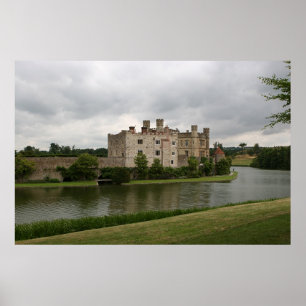 Poster Leeds Castle em Inglaterra