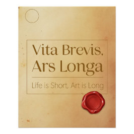 Póster Legacy Motivational Quote - Latin Poster Art