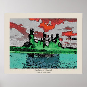 Póster Legado de aço