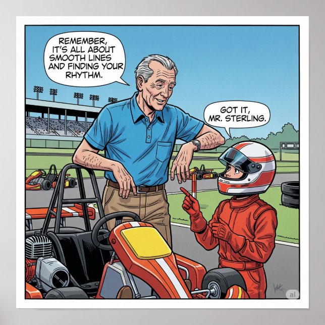 Poster Legado de um driver (Frente)