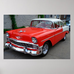 Póster Legal 56 Chevy