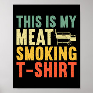 Poster Legal Arte Para Fumar Carne Para Homens Mulheres C