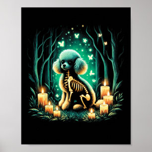 Poster Legal Cachorro de Brinquedo Cachorro Esqueleto Cac