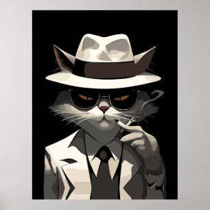 Poster Legal Cat Noir: Suave e Misterioso Felino