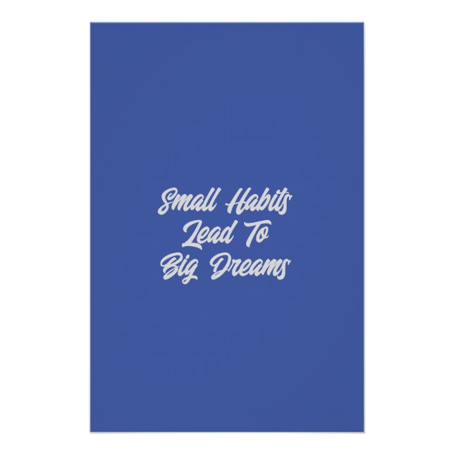 Póster Legal citação moderna de texto inspiracional mascu (Frente)