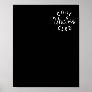 Poster Legal Clube de Tios Melhor Tio Tão Engraçado Fath