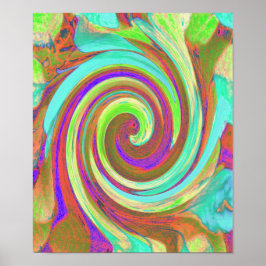 Poster Legal Cores de outono de Retros Pintura de Arte Lí