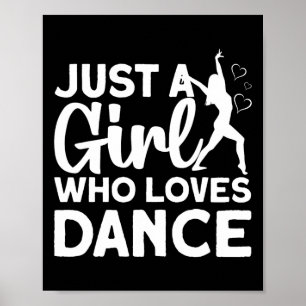 Poster Legal Dança Arte Para Mulheres Meninas Jazz Dançan