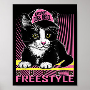 Poster Legal Funny Sarcastic Cats Memória Cota Grap de Ca