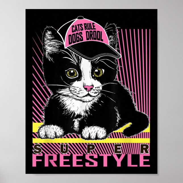 Poster Legal Funny Sarcastic Cats Memória Cota Grap de Ca (Frente)