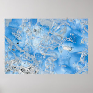 Poster Legal iceberg azul