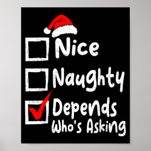 Poster Legal Ilegal Depende Quem Pergunta Divertido Natal