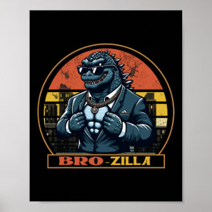 Poster Legal Irmão Brozilla Strong Irmão Surus Mat