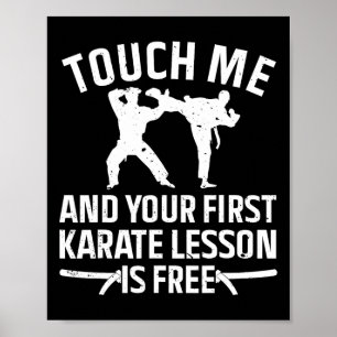 Poster Legal Karate Art Para Homens Mulheres Caratê Mães 