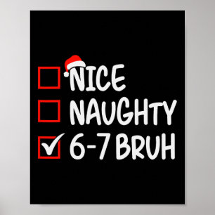 Poster Legal Levado 6 7 Cara 67 Natal Seis Sete Natal